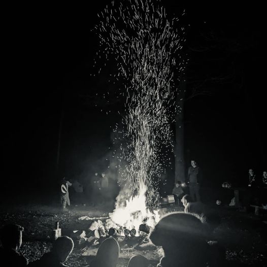 Brownsea campfire