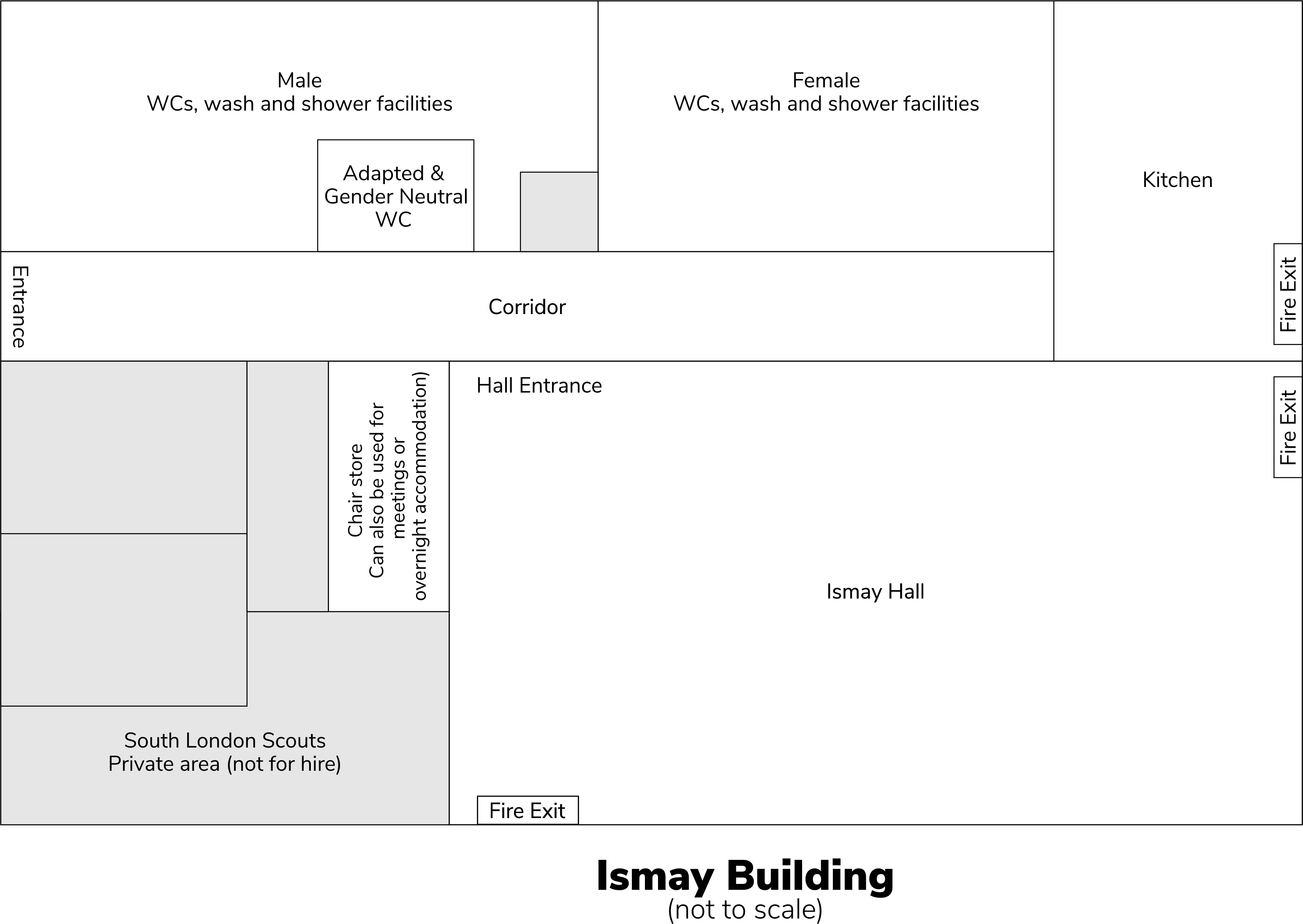 plan of the Ismay building 